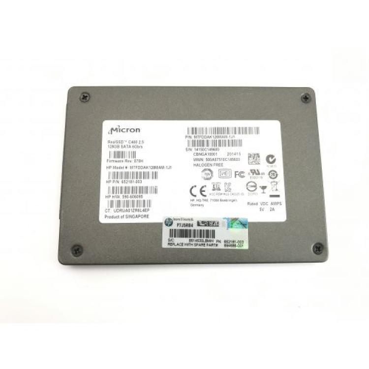 Твердотелый Накопитель SSD HP (Sandisk) SD5SB2-128G-1006E 128Gb U600 6G SATAIII 2,5"(694686-001)