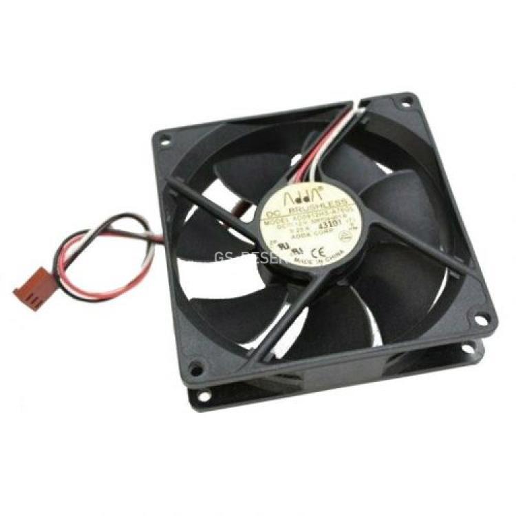 Вентилятор HP (ADDA) 0.25A 12v 2700 об/мин 50CFM 33,7dBA Sleeve Bearing 92x92x25mm для EVO D530 D325(AD0912HS-A76GL)
