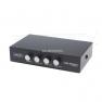 KVM Переключатель Maituo механический 4хUSB Af->4xBf Metal(MT-1A4B)