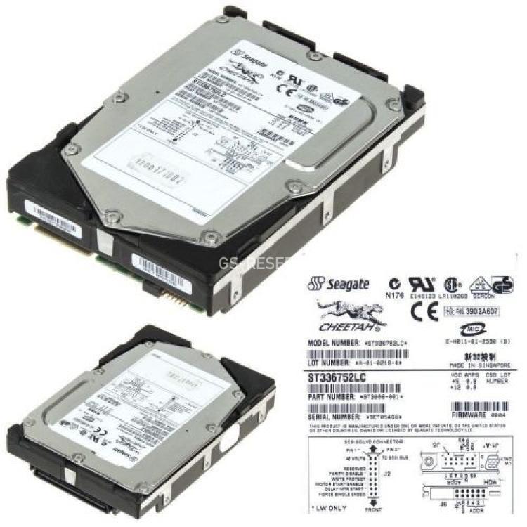 Жесткий Диск Seagate Cheetah X15 36LP 36,7Gb (U160/15000/8Mb) 80pin U160SCSI(9T3006)