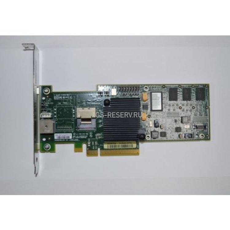 Контроллер SAS RAID LSI Logic LSISAS1078 XOR CPU Power PC 500Mhz 128Mb DDRII Int-1xSFF8087 4xSAS/SATA RAID60 U300 LP PCI-E8x(MegaRAID SAS 8704EM2)