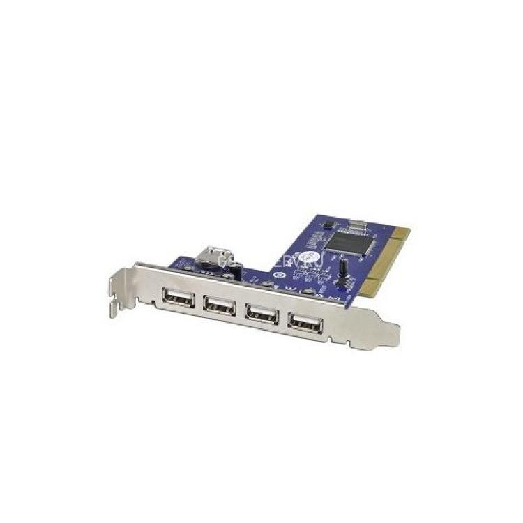 Контроллер Belkin USB2.0 5USB 4x-Ext 1x-Int PCI(F5U220v1)