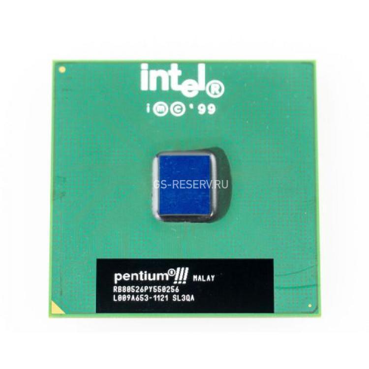 Процессор Intel Pentium III 550Mhz (256/100/1.6v) FCPGA Coopermine(SL3QA)