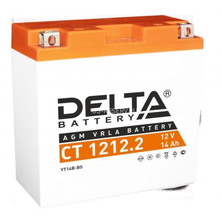 Аккумуляторная Батарея Delta Rechargable Battery Аккумуляторная Батарея 12V/14Ah For Motocycle(CT 1212.2)