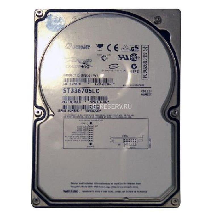 Жесткий Диск Seagate Cheetah 36XL 36,7Gb (U160/10000/4Mb) 80pin U160SCSI(ST336705LC)