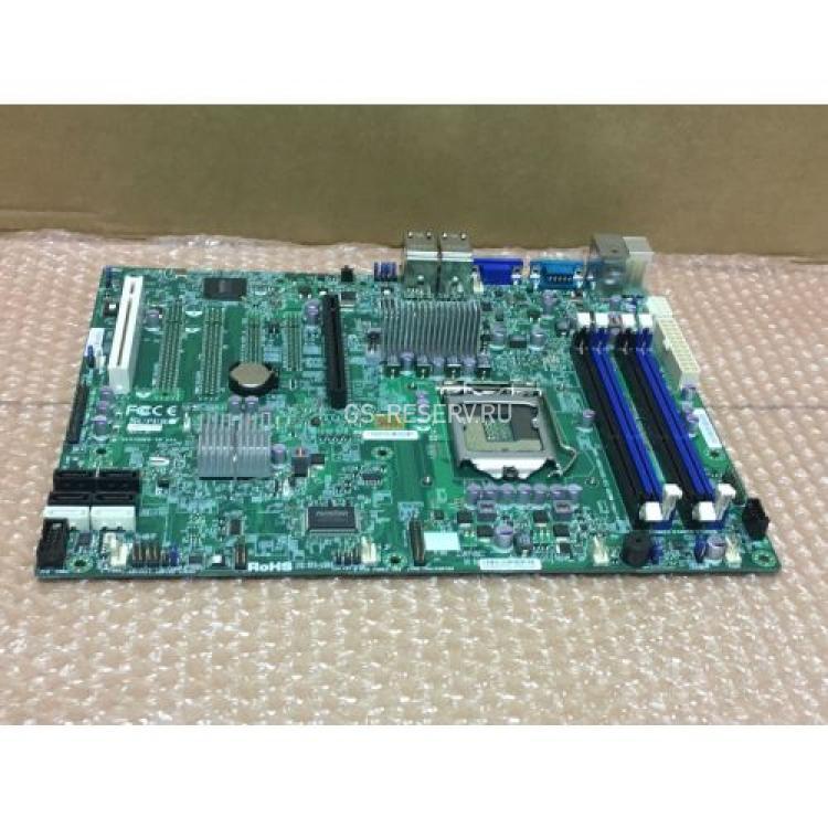 Материнская Плата SuperMicro c204 S1155 4DualDDRIII 6SATAII PCI-E16x PCI 4LAN1000 SVGA ATX 1U(X9SCI-LN4F)