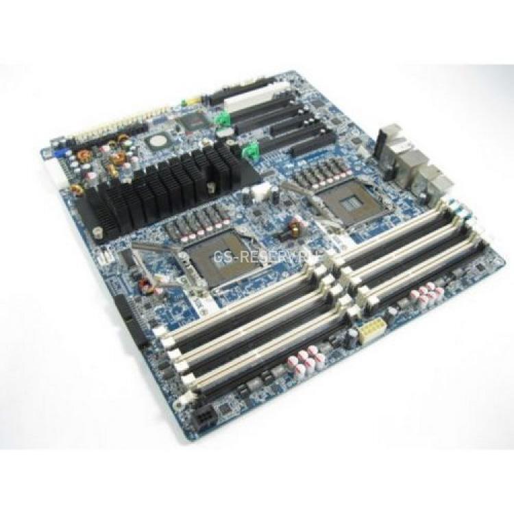 Материнская Плата HP i5520 Dual Socket 1366 12DDR3 8SAS/SATA 6SATAII 4PCI-E16x 2.0 2PCI-E8x PCI SVGA 2GbLAN AC97-8ch E-ATX 6400Mhz For Z800(460838-002)