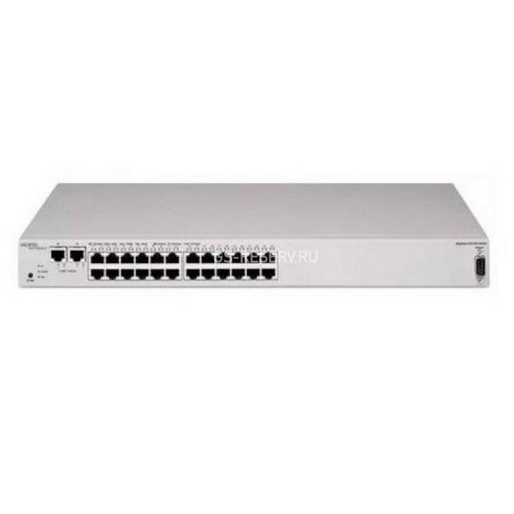 Коммутатор Nortel BayStack 325-24G Switch 24port-10/100Mbps 2port-1000Base-TX 26xRJ45 RS232 Managed Layer 2 19" 1U(AL2012B46-E5)