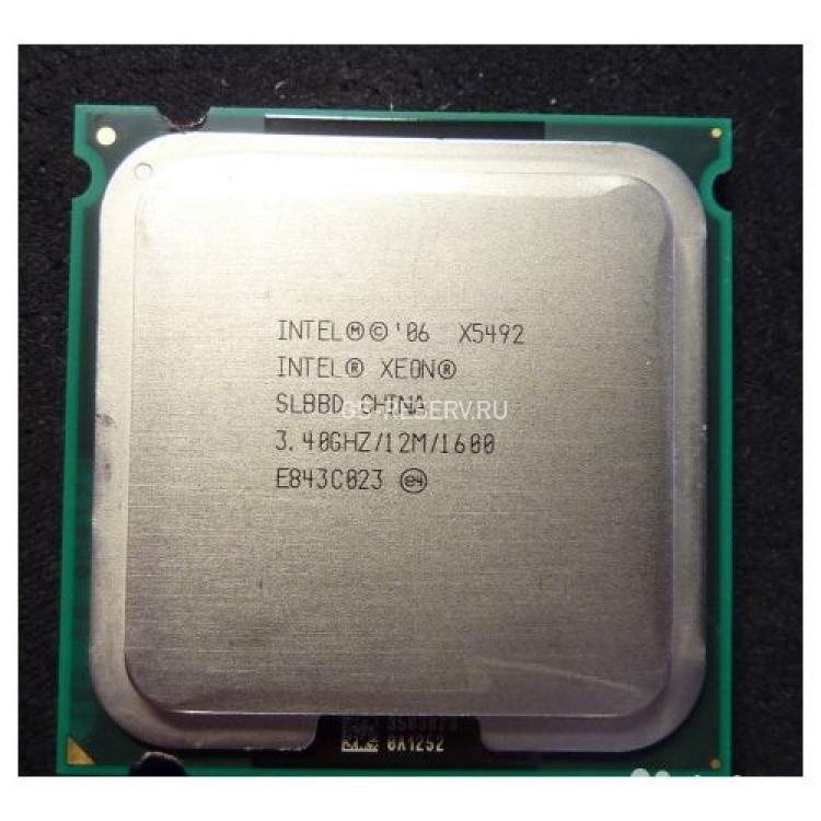 Процессор Intel Xeon 3400Mhz (1600/L2-2x6Mb) Quad Core 150Wt Socket LGA771 Harpertown(X5492)