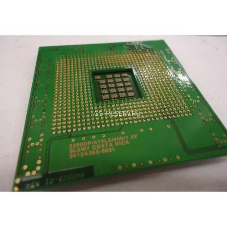 Процессор Intel Xeon 2200Mhz (400/512/1.5v) Socket 603 Prestonia(SL6W7)