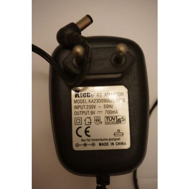 Блок Питания Compex (Ktec) Input 220-230V 50/60Hz Output 9V/0.7A For PS2208B(KA23D090070045G)