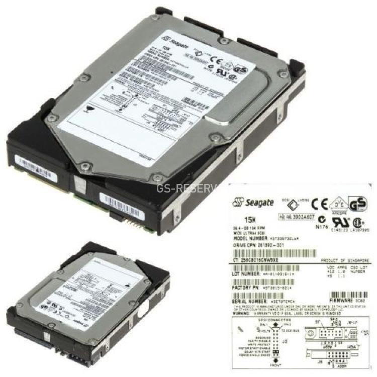 Жесткий Диск Seagate Cheetah X15 36LP 36,7Gb (U320/15000/8Mb) 68pin U320SCSI(9T3015)