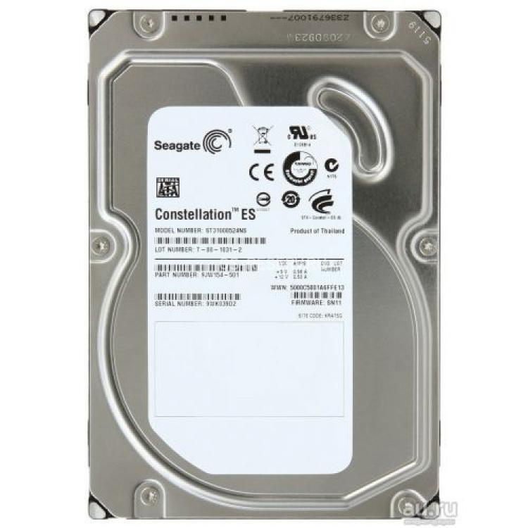 Жесткий Диск Seagate Constellation ES 1Tb (U300/7200/32Mb) SATAII(9JW154)