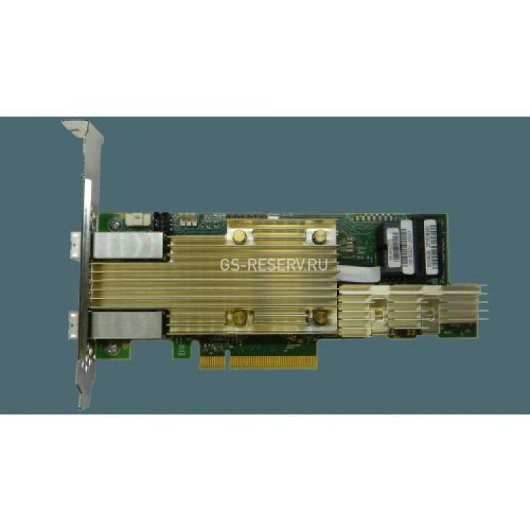 Контроллер SAS RAID Intel (LSI Logic) MegaRAID LSISAS3516 4Gb DDR3 Int-2xSFF-8643 Ext-2xSFF-8644 16xSAS/SATA RAID60 U1200 12G SAS LP PCI-E8x 3.1 For R1208WFTYS R1304WF0YS R1304WFTYS R2208WF0ZS R2208WFQZS R2208WFTZS R2224WFQZS R2224WFTZS(J40748)