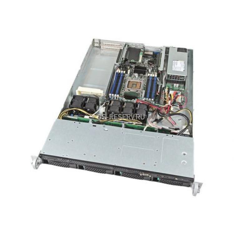 Платформа Intel Socket LGA2011 iC602 8DDRIII 6SATAII 4xSAS/SATA HS 3,5" 4GbLAN DVD-RW 2x450Wt ATX 1U(R1304JP4OC)