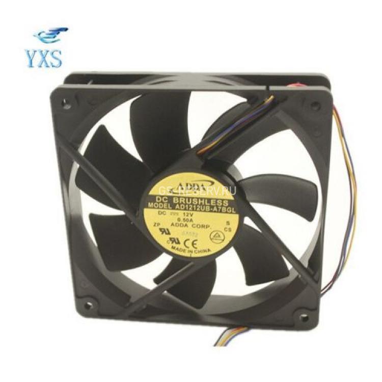 Вентилятор Chenbro (ADDA) 2500RPM 43.4dBA 98.6CFM 0.5A 120x120x25mm(AD1212UB-A7BGL)