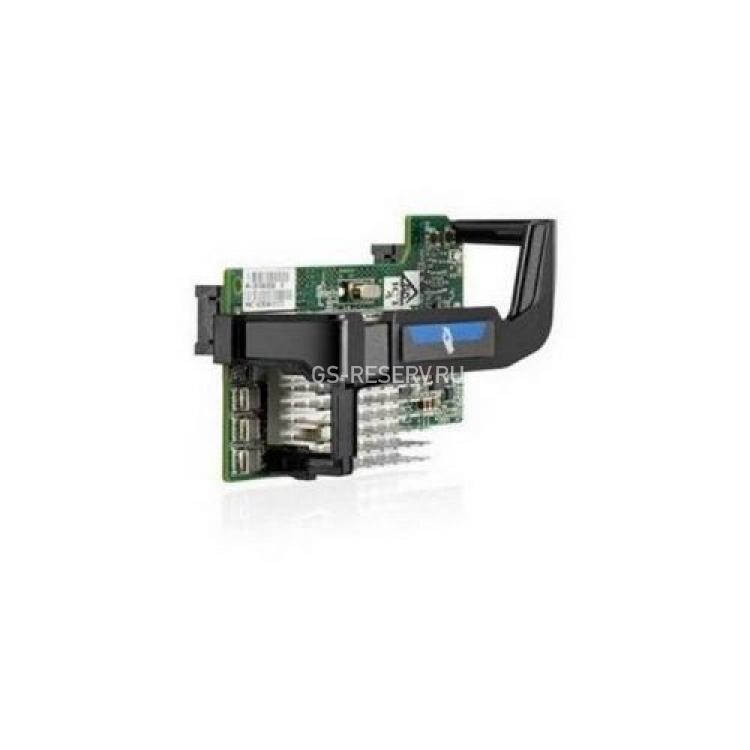 Сетевой Адаптер HP 2x10Гбит/сек Dual Port 10GbE Multifunction BL-c Adapter HBA Mezzanine For BL420c Gen8 BL460c Gen8 BL465c Gen8 BL660c Gen8(700741-B21)