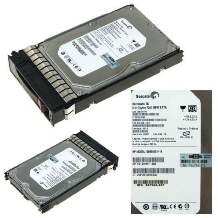 Жесткий Диск HP (Seagate) Barracuda ES ST3500630NS 500Gb (U300/7200/16Mb) NCQ SATAII For Gen5 Gen5p Gen6 Gen7(482483-002)