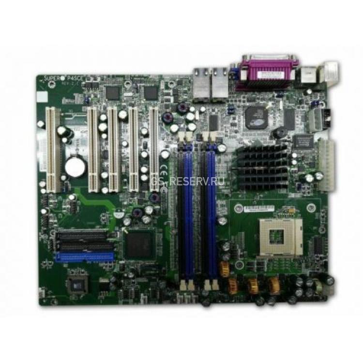 Материнская Плата Supermicro iE7210 Socket 478 4DualDDR400 2SATA U100 5PCI SVGA 2xLAN1000 ATX(P4SCE)
