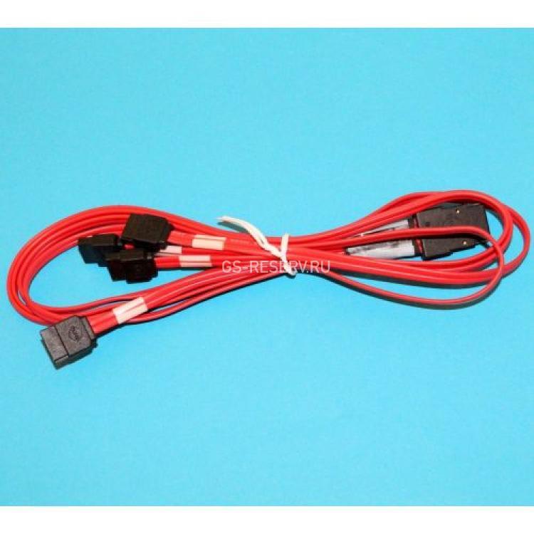 Шлейф SAS LSI Logic 1xSFF-8087 (mSASx4) To 4xSATA (4xSATA Жесткий Диск или Корзина) 60cm/0,6m(79576-3004)