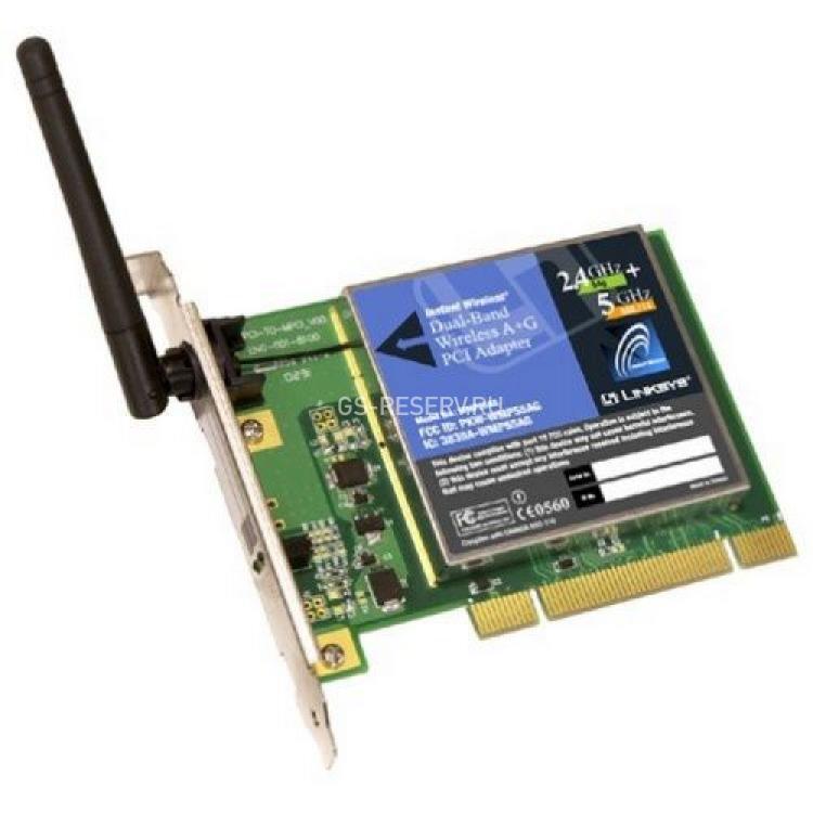Сетевая Карта Wi-Fi Dell (Atheros) 11a/b/g/n 150Мбит/сек PCI-E1x(19K-A08-2101R)