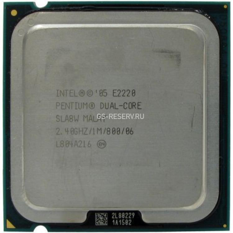 Процессор Intel Pentium Dual-Core 2400Mhz (800/L2-1Mb) 2x Core 65Wt LGA775 Allendale(SLA8W)
