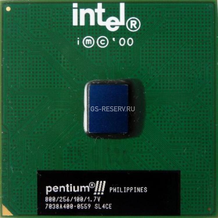 Процессор Intel Pentium III 800Mhz (256/100/1.7v) FCPGA Coopermine(SL4CE)