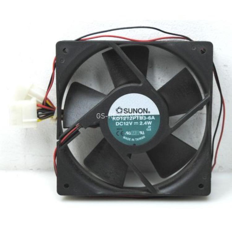 Вентилятор Sunon 12v 2400 об/мин 69CFM 35,5dB 120x120x25mm(KD1212PTB3-6A)