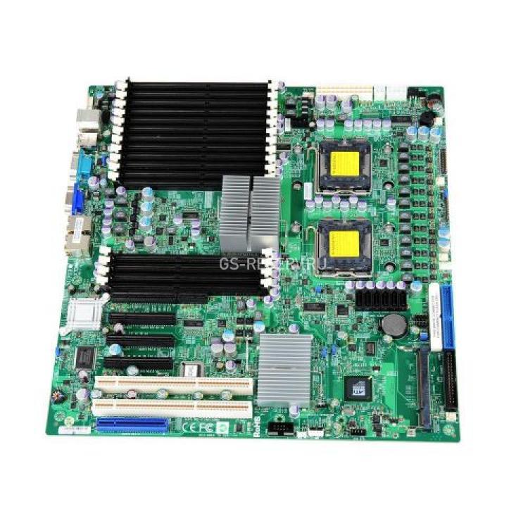 Материнская Плата Supermicro i5400 Dual Socket 771 16FBD-800 6SATAII 5PCI-E8x PCI-E4x 2PCI-X SVGA 2xGbLAN E-ATX 1600Mhz(X7DWN+)