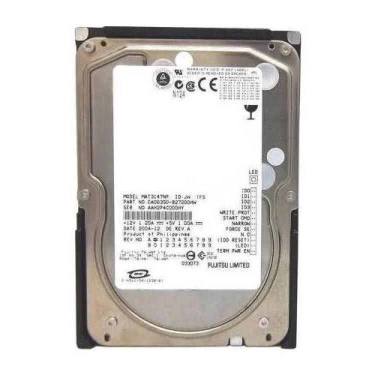 Жесткий Диск Fujitsu 147Gb (U320/10000/8Mb) 68pin U320SCSI(CA06350-B260)