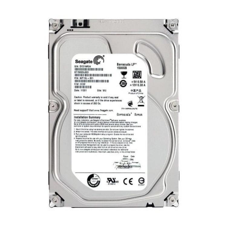Жесткий Диск Seagate Barracuda Green 1,5Tb (U600/5900/64Mb) NCQ 6G SATAIII(ST1500DL003)