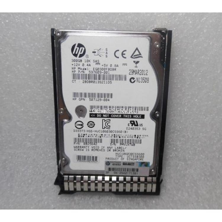 Жесткий Диск HP (Hitachi) Ultrastar C10K600 HUC106030CSS600 300Gb (U600/10000/64Mb) 6G SAS 2,5" For Gen8 Gen9 Gen10(652564-B21)