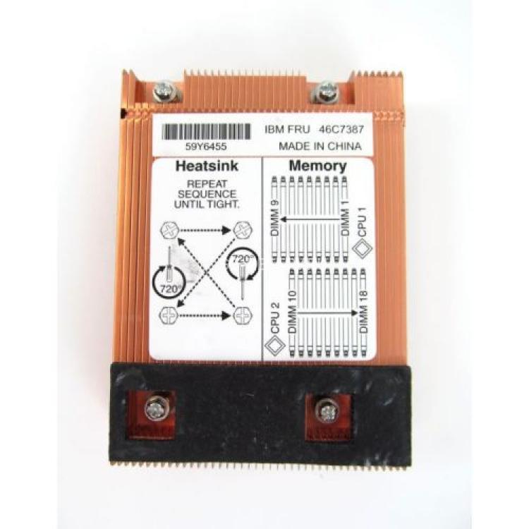 Радиатор IBM Socket 1366 CPU1 For BladeCenter HS22V(59Y6455)