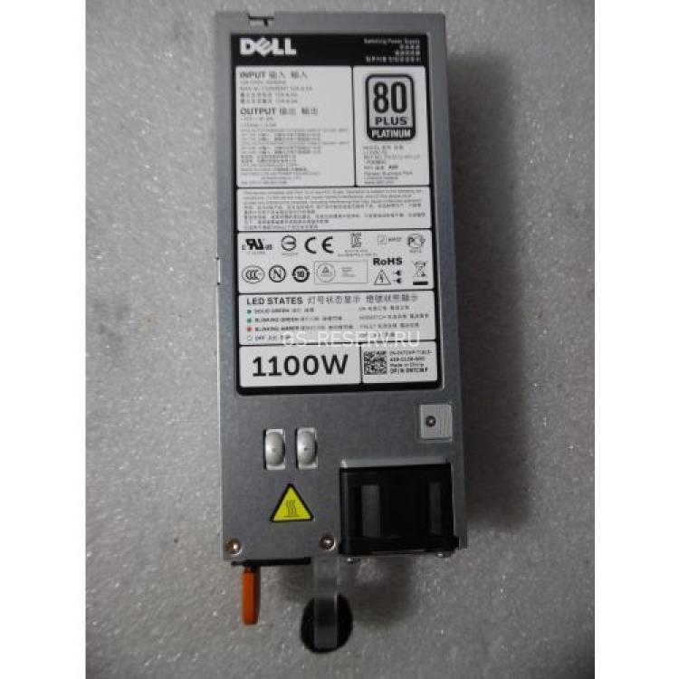 Резервный Блок Питания Dell 1100Wt (Lite On) Platinum For PowerEdge G12 R520 R620 R720 R720xd R820 T320 T420 T620 VRTX FX2 PowerVault DL2300 DX6112(PS-2112-4D1-LF)
