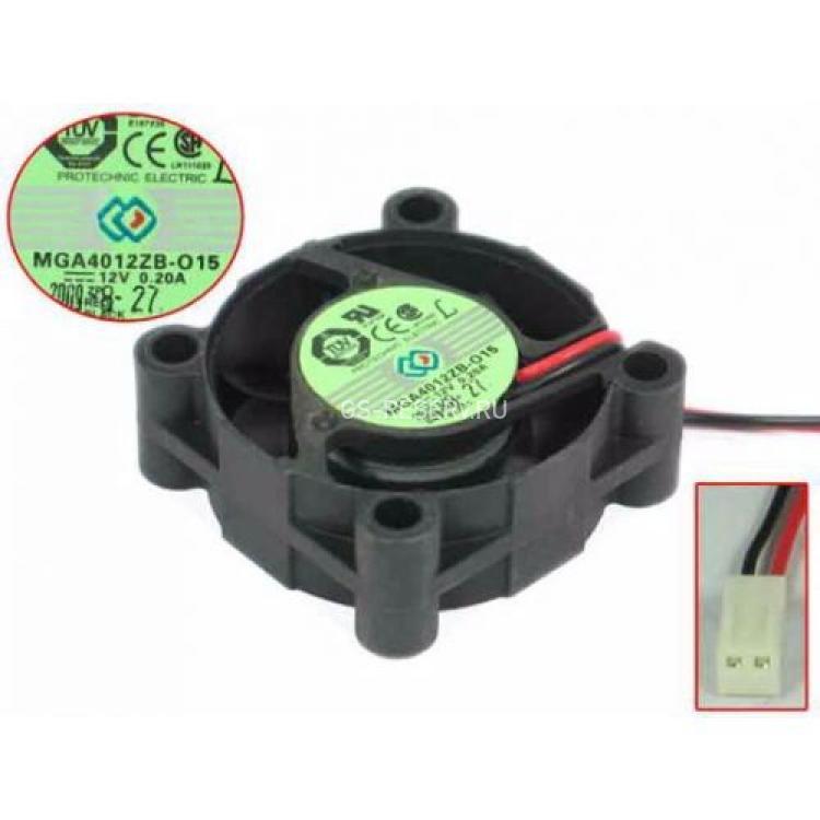 Вентилятор Magic 0,2A 12v 40x40x15mm(MGA4012ZB-O15)