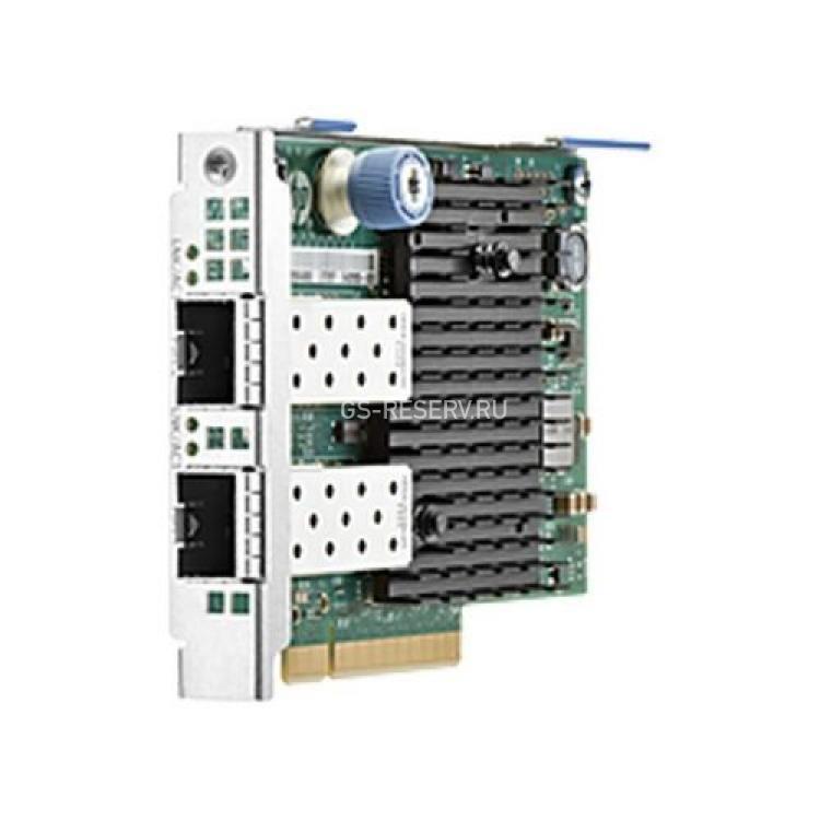 Сетевой Адаптер HP Dual Port 10Gb Ethernet Adapter 2x10Гбит/сек PCI-E8x For DL120 Gen9 DL160 Gen9 DL180 Gen9 DL360 Gen9 DL380 Gen9 DL560 Gen9 DL580 Gen9(665243-B21)