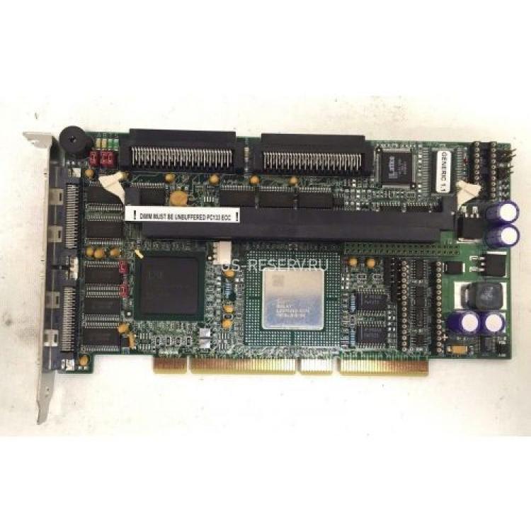 Контроллер RAID SCSI Intel Intel i960 64(128)Mb Int-2x68Pin Ext-2x68VHDCI RAID50 UW160SCSI PCI/PCI-X(A91205)
