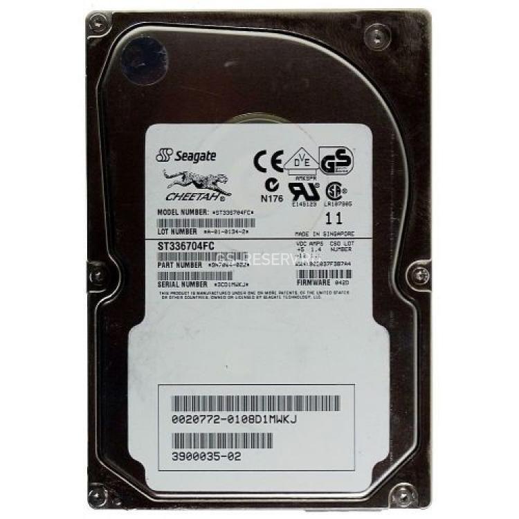 Жесткий Диск Seagate Cheetah 36LP 36,7Gb (U2048/10000/4Mb) 40pin Fibre Channel 3,5"(ST336704FC)