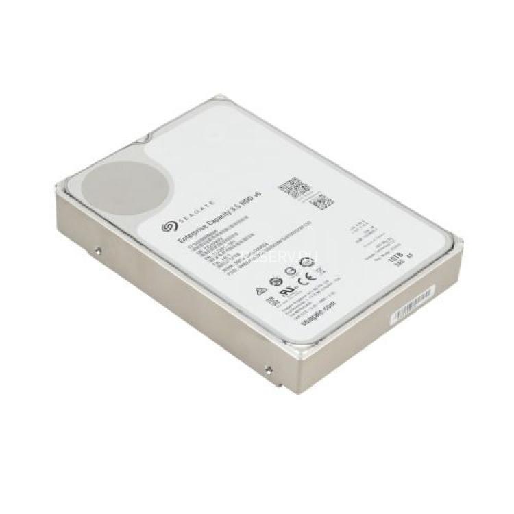 Жесткий Диск Seagate Enterprise Capacity 3.5 HDD v6 10Tb (U1200/7200/256Mb) Helium 512e 12G SAS 3,5"(ST10000NM0096)