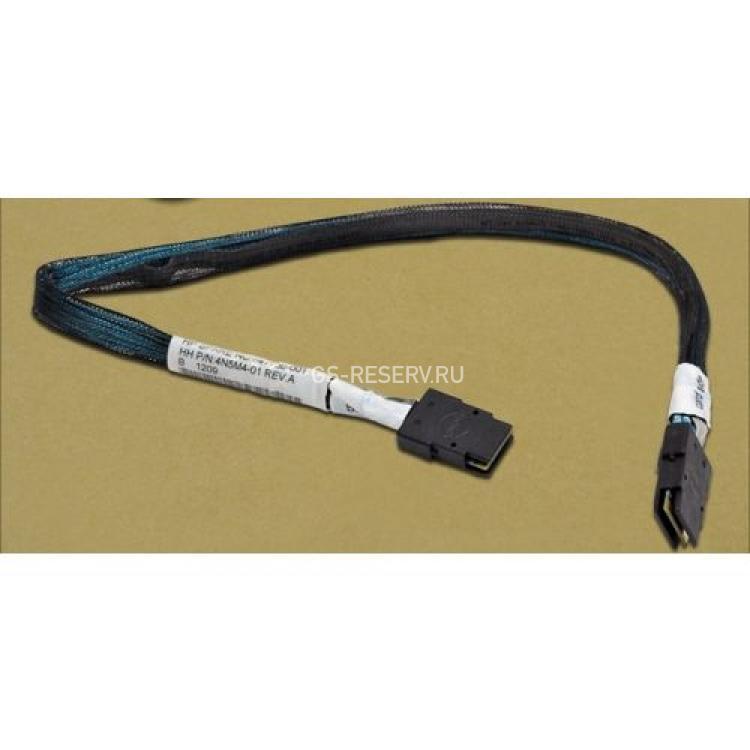 Шлейф SAS HP 1xSFF-8087 (mSASx4) To 1xSFF-8087 (mSASx4) 50cm/0,5m For ML110G7 ML310e Gen8 ML310e Gen8 V2(646417-001)