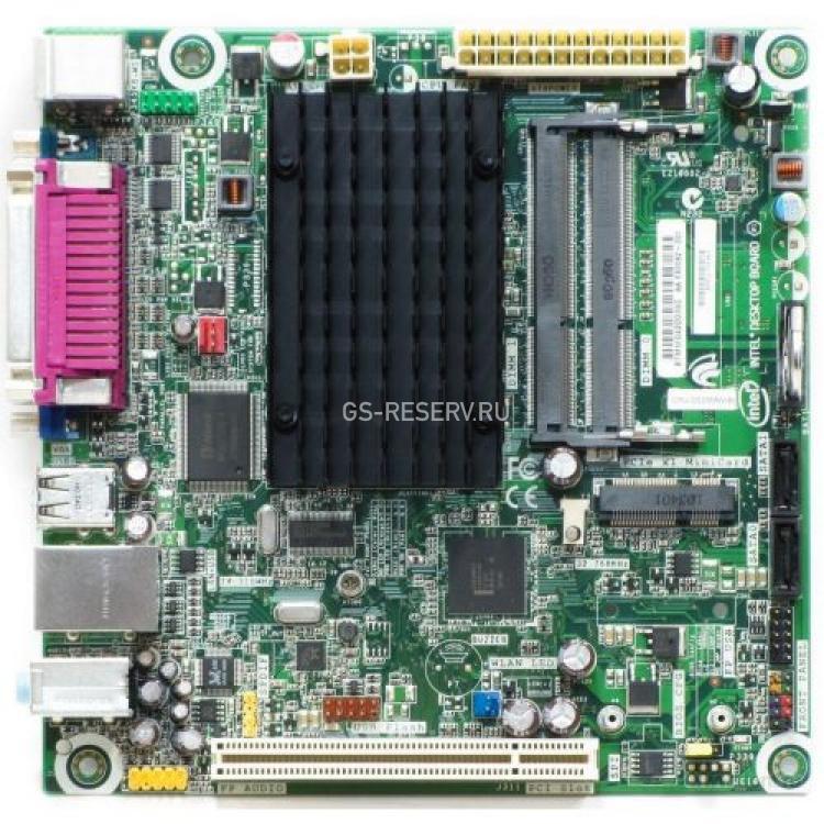 Материнская Плата Intel CPU Intel Atom D2550 NM10 2SO-DIMM DDR3 2SATAII eSATA PCI DVI LAN1000 AC97-6ch mini-ITX(D2550DC2)