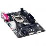 Материнская Плата Gigabyte iH81 S1150 HT 2DualDDRIII 2SATAIII 2SATAII PCI-E16x3.0 2PCI-E1x Video LAN1000 AC97-8ch 2USB3 mATX 5000Mhz(GA-H81M-DS2)