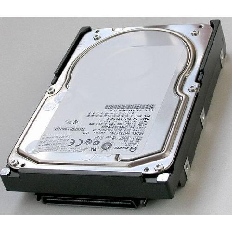 Жесткий Диск Fujitsu 147Gb (U320/10000/8Mb) 80pin U320SCSI(CA06350-B200)