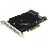 Контроллер SAS LSI Logic SAS3008 Int-4xSFF-8643 16xSAS/SATA RAID10 U1200 12G PCI-E8x 3.0(LSI00447)