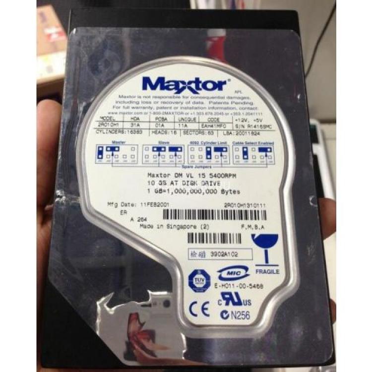 Жесткий Диск Maxtor DiamondMax VL15 531DX 10Gb (U100/5400/2Mb) IDE(2R010H1)