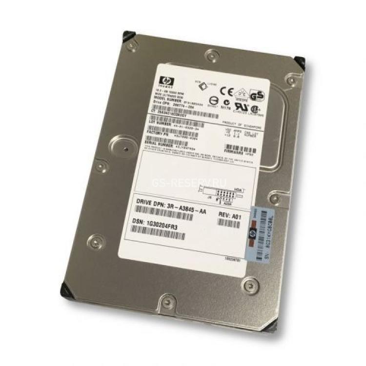 Жесткий Диск HP (Seagate) Cheetah 15K.3 ST318453LC 18,2Gb (U320/15000/8Mb) 80pin U320SCSI(BF01885A34)