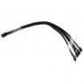 Шлейф SAS Adaptec 1xSFF-8087 (mSASx4) To 4xSATA (4xSATA Жесткий Диск или Корзина) 50cm/0,5m(CBL-00058-01-A-R)
