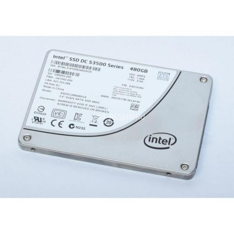 Твердотелый Накопитель SSD Intel SSD DC S3500 Series 480Gb TRIM MLC 6G SATAIII 2,5" 7mm(G86093)