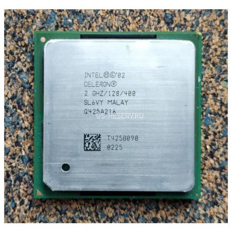 Процессор Intel Celeron 2000Mhz (128/400/1.525v) Socket478 Northwood(SL6VR)