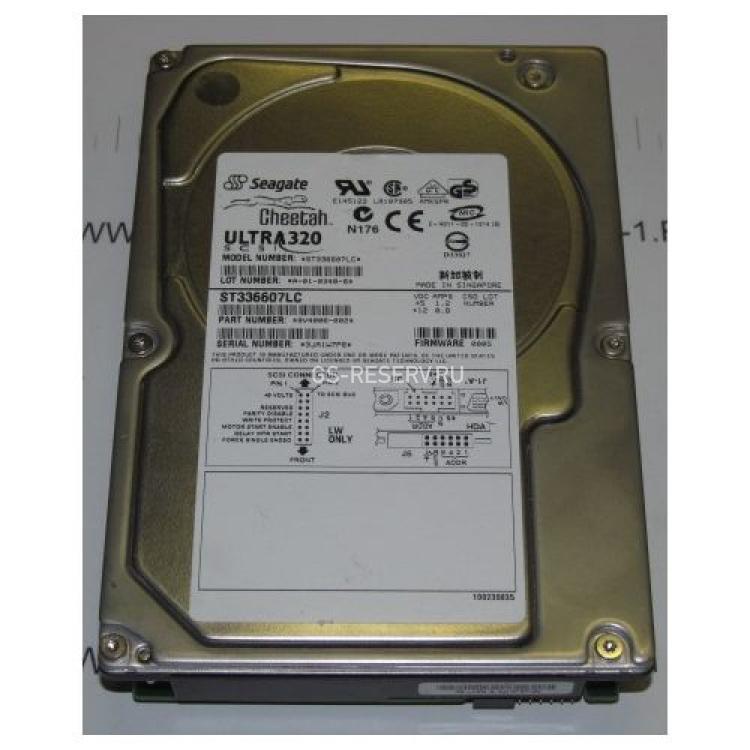 Жесткий Диск Seagate Cheetah 10K.6 36,7Gb (U320/10000/8Mb) 80pin U320SCSI(9V4006)